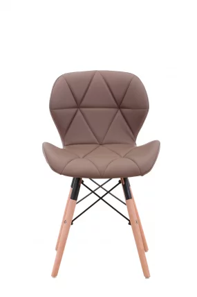 Стул Бон экокожа Коричневый_2