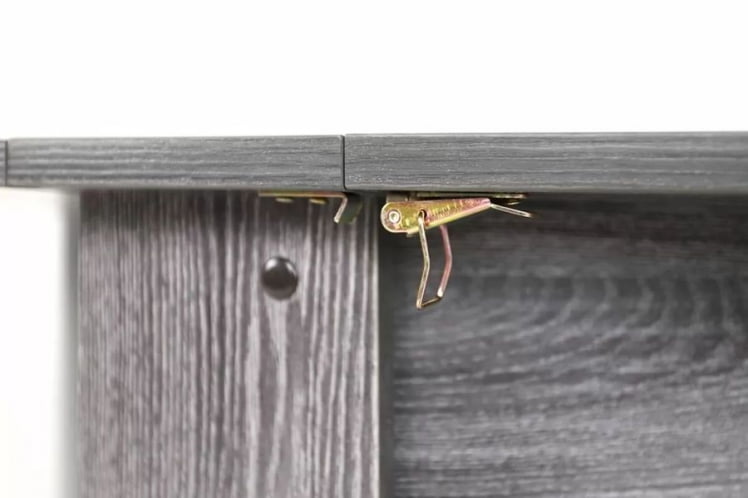 Стол-книжка раздвижной Оригами Ясень Анкор темный_9