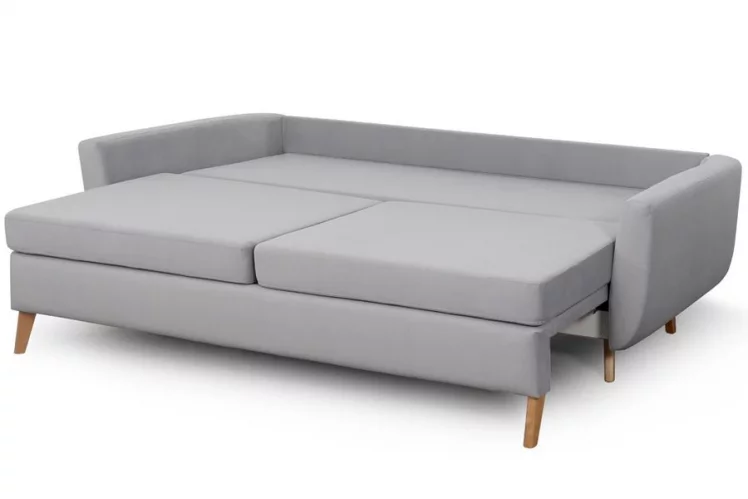 Диван-кровать Калгари-2 Стандарт Мора серый/Джейми серый_5