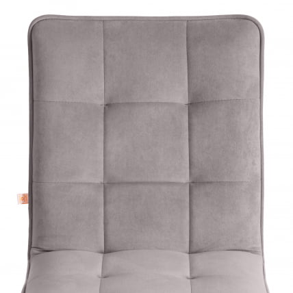 Кресло офисное ZERO СС флок , серый, 29_5