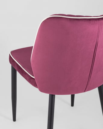 Стул Лоренс Бордовый_5