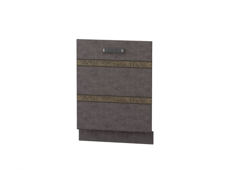 Панель для посудомоечной машины на 600мм Бруклин 101.69 Антрацит_0