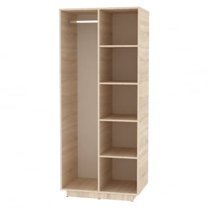 Шкаф распашный Аврора(Х28)1872х801х540(Венге-ДМ) / Аврора(H28)1872х801х540(Венге-ДМ)_1