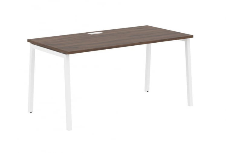 Стол письменный EDIS ELST 1580 Дуб Денвер темный Белый_0