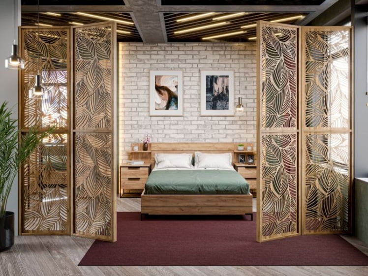 Ширма 1800 ЛД 411.030.000 Дуб Вотан_1