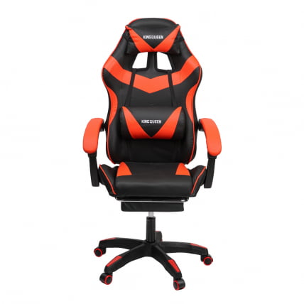 Кресло 088 цвет черный/красный с массажем 088-black-red-mass_2