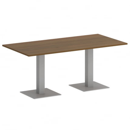 Стол прямоугольный HOME OFFICE VR.SP-5-180.2 Орех Гварнери/Серый металл_0