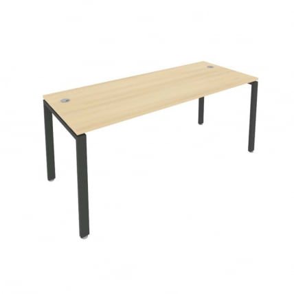 Стол письменный METAL SYSTEM Б.СП-5 Акация/Антрацит_0