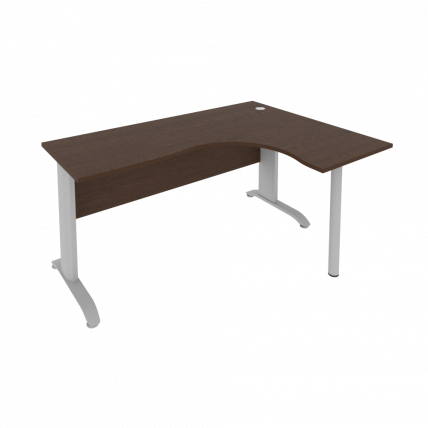 Стол криволинейный правый Riva ПЛ.СА-4 Пр Венге/Металлик_0