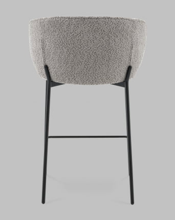Стул полубарный Тисдейл букле серый_4