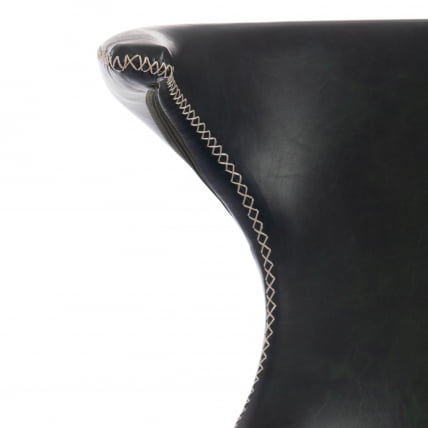 Стул FLAIR (mod. 9020) экокожа/металл, 60 х 56 х 78 см , зеленый 14/черный_7