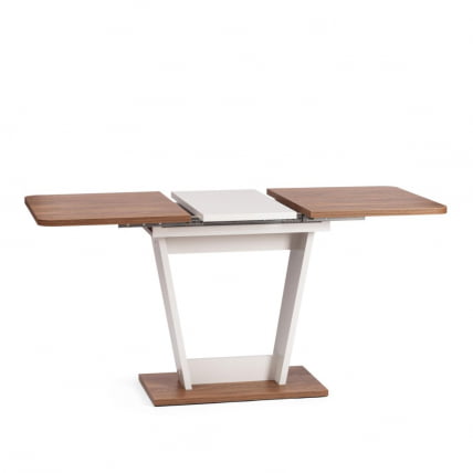 Стол обеденный FOX раздвижной ЛДСП, 68.6x110-145x75 см, Дуб Канзас/Пепел_4