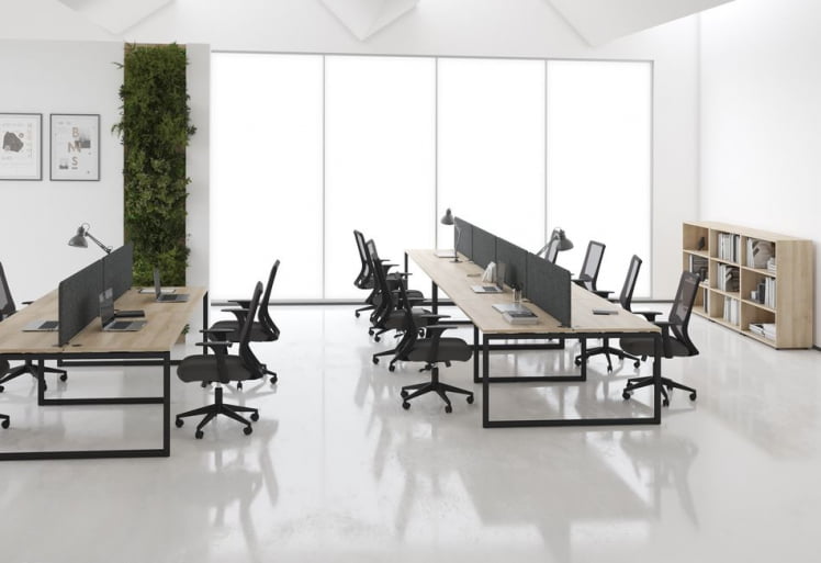 Стол руководителя XTEN-Q XQET 169 Бук Тиара Антрацит_1