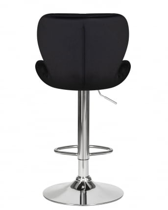 Стул барный DOBRIN BARNY Черный велюр MJ9-101_4