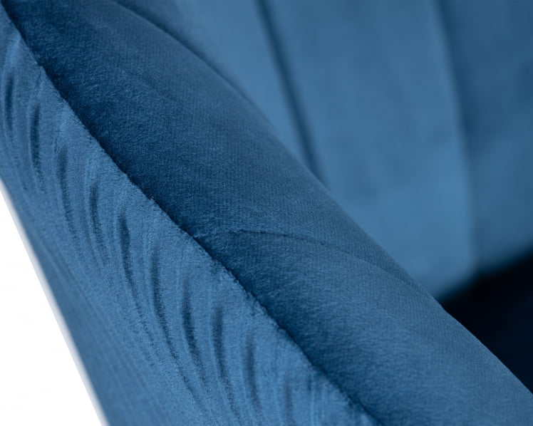 Кресло дизайнерское ДОБРИН ЕДИСОН БЛАCК (синий велюр (1922-20)) / DOBRIN EDISON BLACK_7