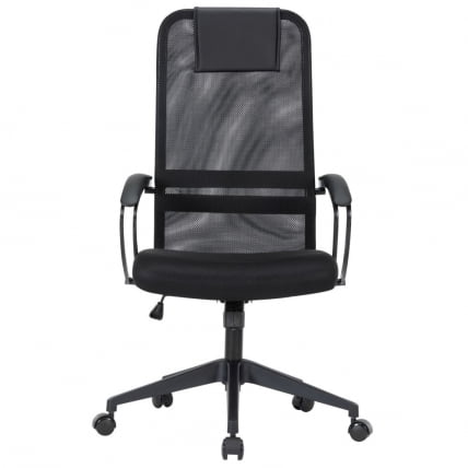 Кресло руководителя Чаирман CХ612 крестовина пластик (М) Черный / Chairman CH612 (M)_2