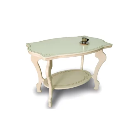 Стол журнальный Берже 1 Слоновая кость_0