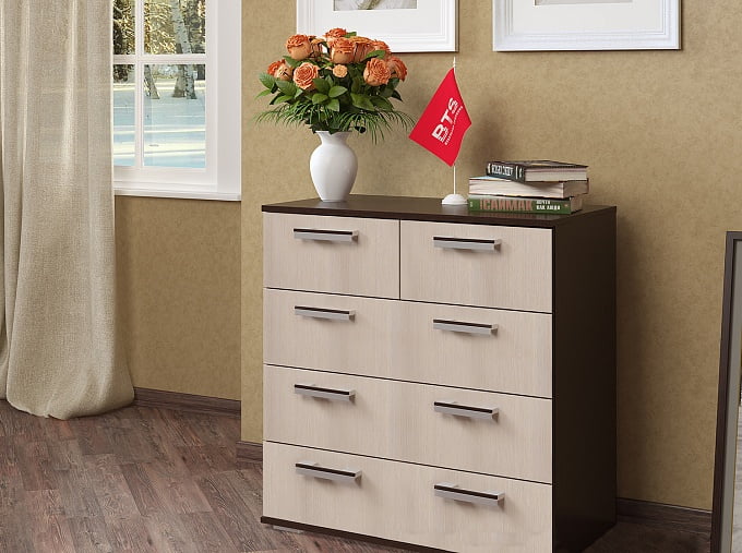 Комод Стандарт №5 венге/лоредо_1