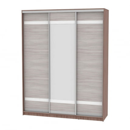 Шкаф-купе B-220х180х60-2(ЯШТ-ЯШС-D9D10D9)_0