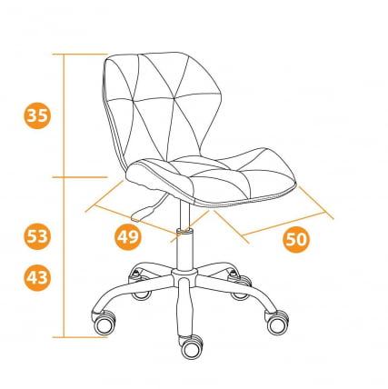 Кресло SELFI флок , коричневый, 6_11