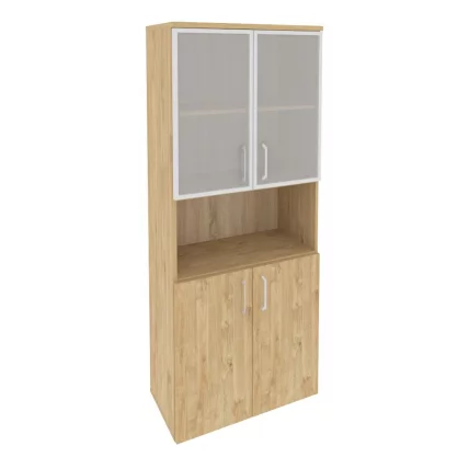 Шкаф высокий широкий ONIX O.ST-1.4R Тиквуд Светлый_0