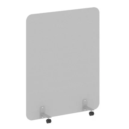 Перегородка на металлических опорах, на роликах R-line DP.R-120-150 Серый_0