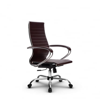 Кресло офисное МЕТТА Комплект 10, Основание 17833 Комплект 2 Бордовое_1