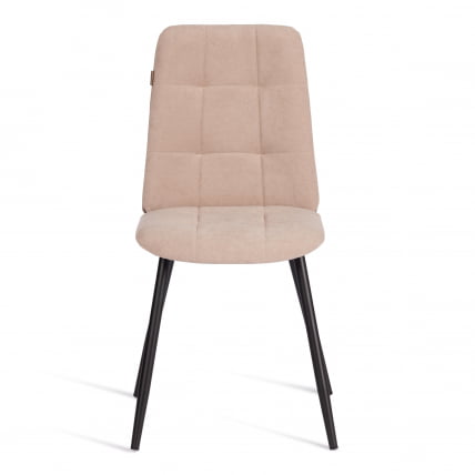 Стул обеденный Asti флок , 47х54х86, бежевый, 7_4