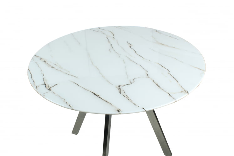 Стол обеденный Хьюстон D100 Белый_3