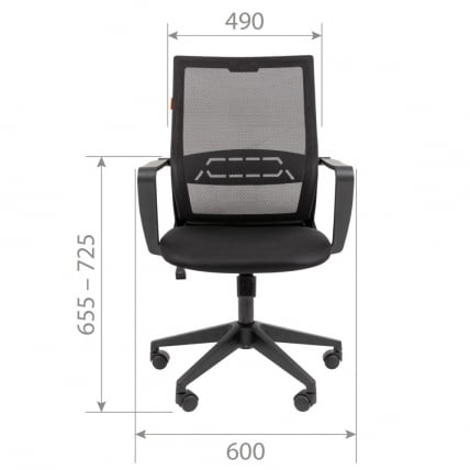 Кресло руководителя Chairman 545 БП Серый_5