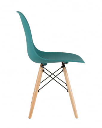 Стул Eames Style DSW темно-бирюзовый (разборный каркас)_4