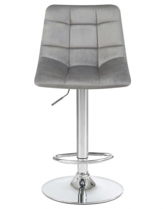 Стул барный DOBRIN TAILOR (серый велюр (MJ9-75)) 2 шт_5