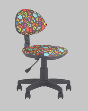 Кресло компьютерное детское УМКА sweets серый пластик_1