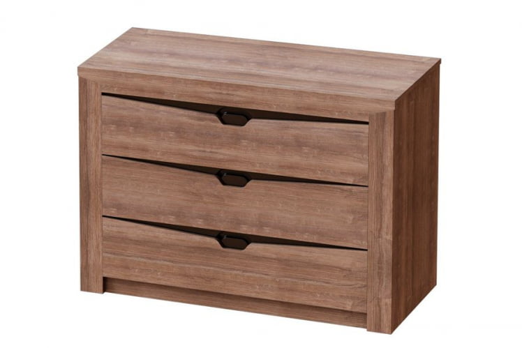 Комод с тремя ящиками Соренто 05 Дуб Стирлинг_0