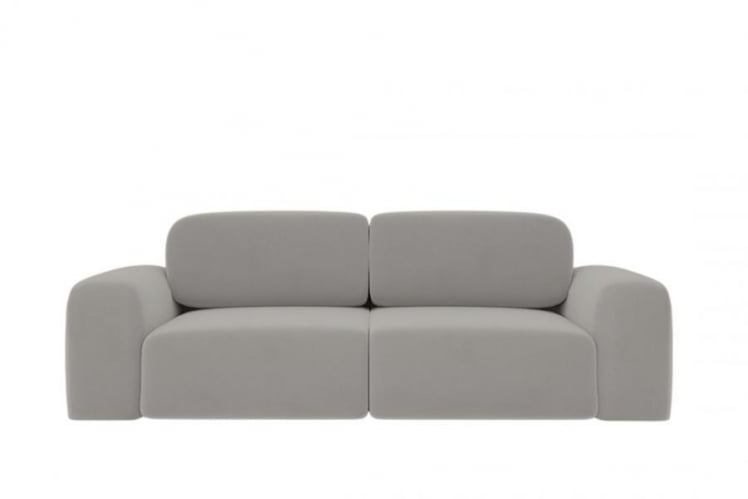 Диван прямой Сунне (Berhouse) Цвет фасада: Левис 08 велюр; Тип: Прямой; Материал фасада: Металл/Велюр_0