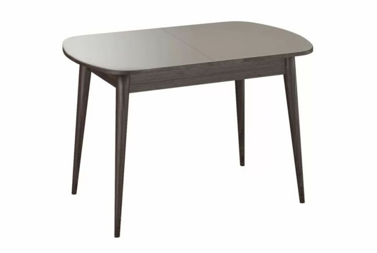 Стол Хоста-2 с цилиндрическими опорами Венге Анкор темный_0