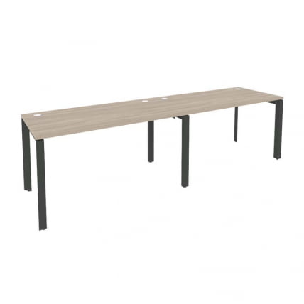 Рабочая станция на П-образном м/к ONIX O.MP-RS-2.3.7 Дуб Аттик/Антрацит_0