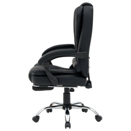 Кресло офисное CРОМЕКС (КРОМЕКС) Лоунге МС-007 экокожа черное / CROMEX Lounge MS-007_4