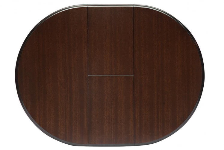 Стол раскладной Siena ( SA-T4EX) дерево гевея/мдф, 90+30х90х75см, Tobacco_1