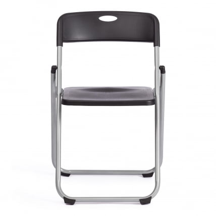 Стул складной FOLDER (mod. 3017H) каркас: металл, сиденье/спинка: пластик, 49 x 46.5 x 73.5 см, black (черный) / grey (серый)_4