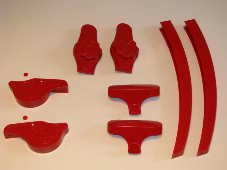 Комплект цветного пластика к парте Element 1 Красный_0