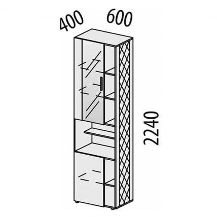 Стеллаж (лев/прав) Джерси 602.46_10