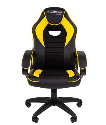 Кресло геймерское CHAIRMAN GAME 16 Черный Желтый_2