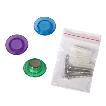 Доска магнитно-маркерная стеклянная BRAUBERG 45х45 см Черная_6