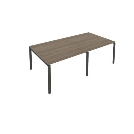 Переговорный стол (2 столешницы) Metal System Б.ПРГ-2.2 Вяз/Антрацит_0