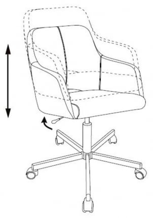 Кресло для оператора Бюрократ CH-380M Сапфировый Italia 17 зигзаг_6