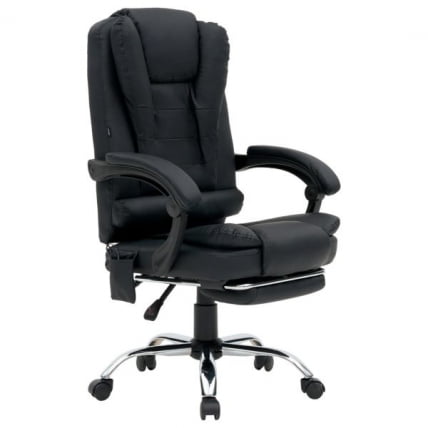 Кресло офисное CРОМЕКС (КРОМЕКС) Лоунге МС-007 экокожа черное / CROMEX Lounge MS-007_6