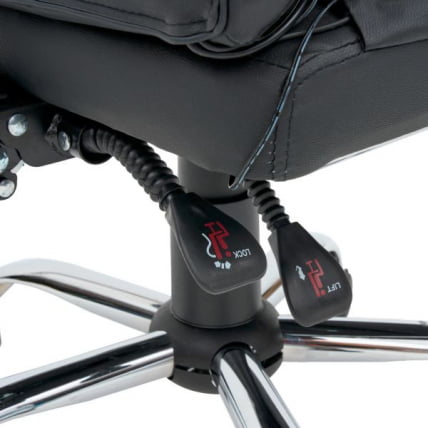 Кресло офисное CРОМЕКС (КРОМЕКС) Лоунге МС-007 экокожа черное / CROMEX Lounge MS-007_17