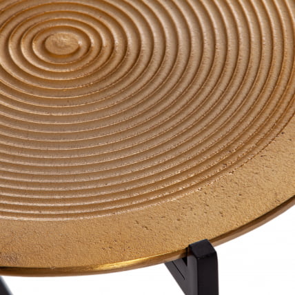 Столик кофейный Сеcрет Де Маисон БЛООМ ( мод. 11873-Б ) алюминиевый сплав, 46*46*51 см, черный/античная медь / Secret De Maison BLOOM mod. 11873-B_5