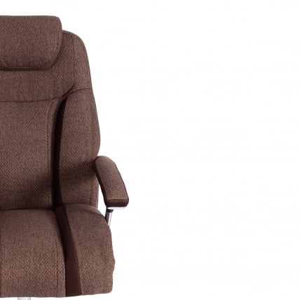 Кресло офисное Trust (max) ткань, коричневый/коричневый , MJ190-7/TW-24_5